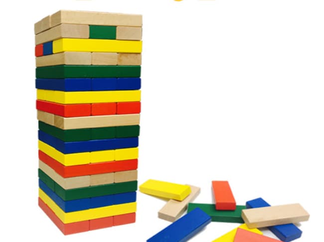 [구독] 상황별 육아영어 놀이편_네모세모 젠가