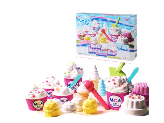 [구독] 촉촉이모래로 케이크 만들기_하늘에서따온스노우