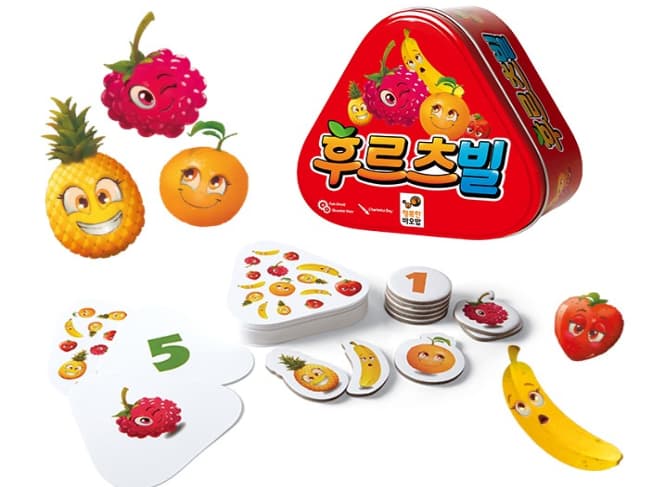 [구독] 행복한바오밥 순발력 보드게임_후르츠빌