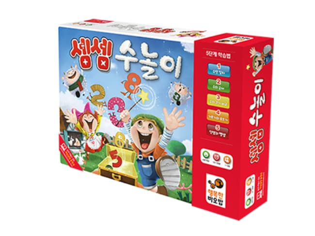 [구독] 행복한 바오밥 두뇌발달 보드게임_셈셈수놀이