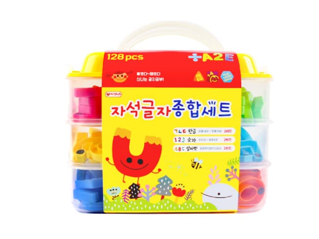 [구독] 자석나라 자석 교구 놀이 교실_자석글자종합세트