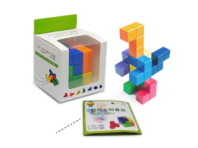 [구독] 매직큐브로 만들기 대결_자석소마큐브