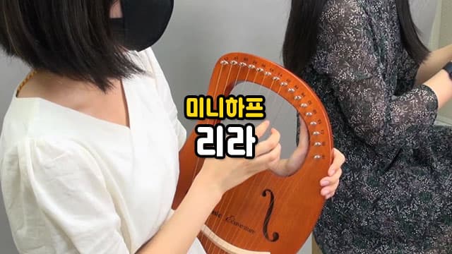 감성발달 클래식 악기 레슨 - 어린이 미니하프 리라3차[서울 동작]